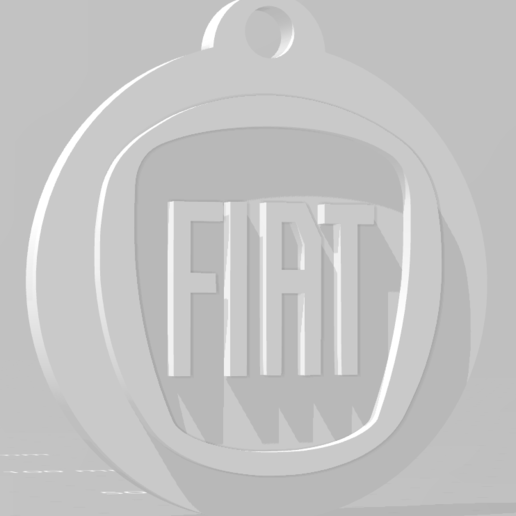 fiat keychain