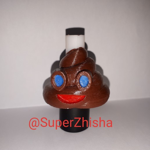 Descargar archivos 3D Boquilla Emoji mierda cachimba shisha hookah ・ Cults