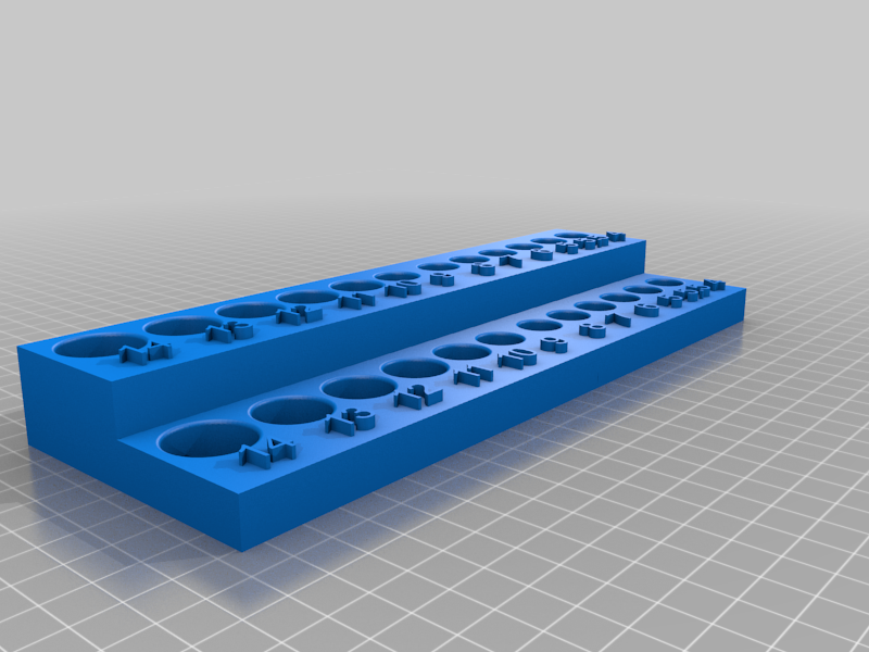 Free 3D file Kobalt Socket Holder 1/4 inch Drive 🔧・3D print model to ...