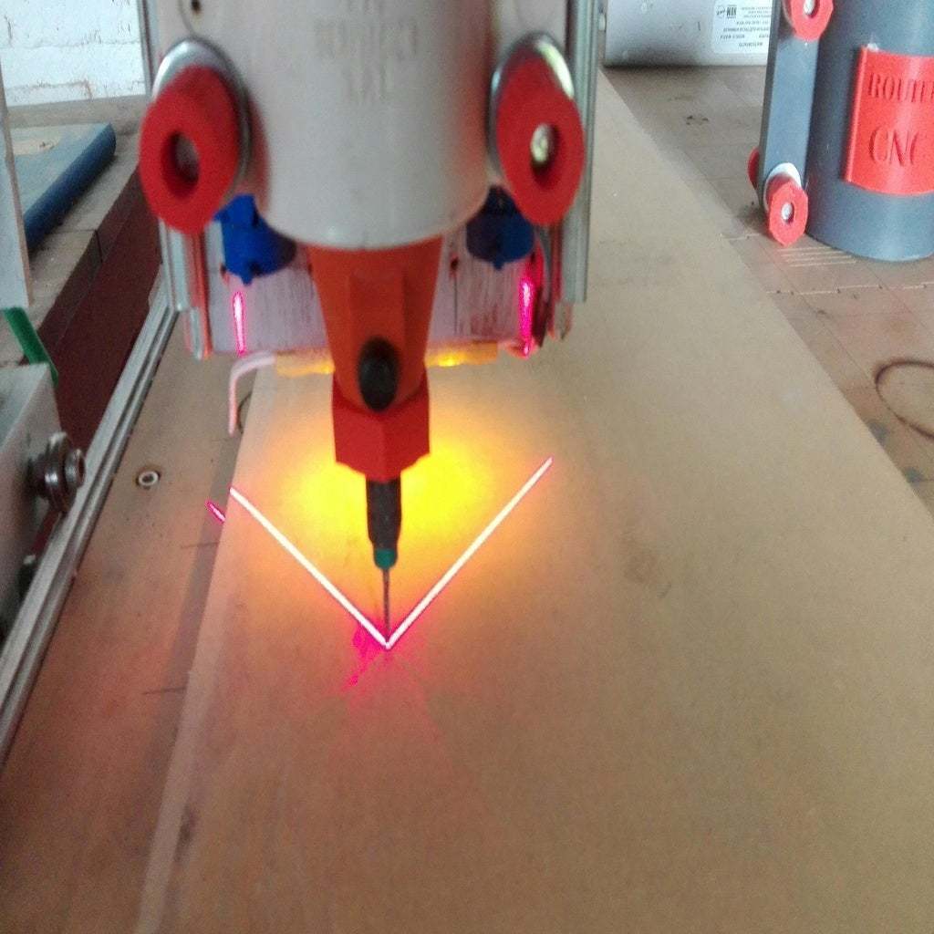 Download free STL file CNC Laser Alignment System • 3D printable model