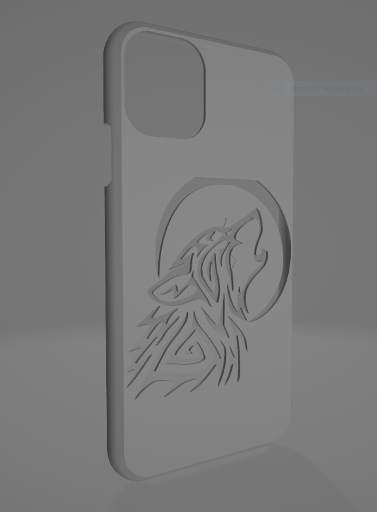 Free STL file iphone 11, 11pro, 11pro max wolf case 📱・3D printing idea ...