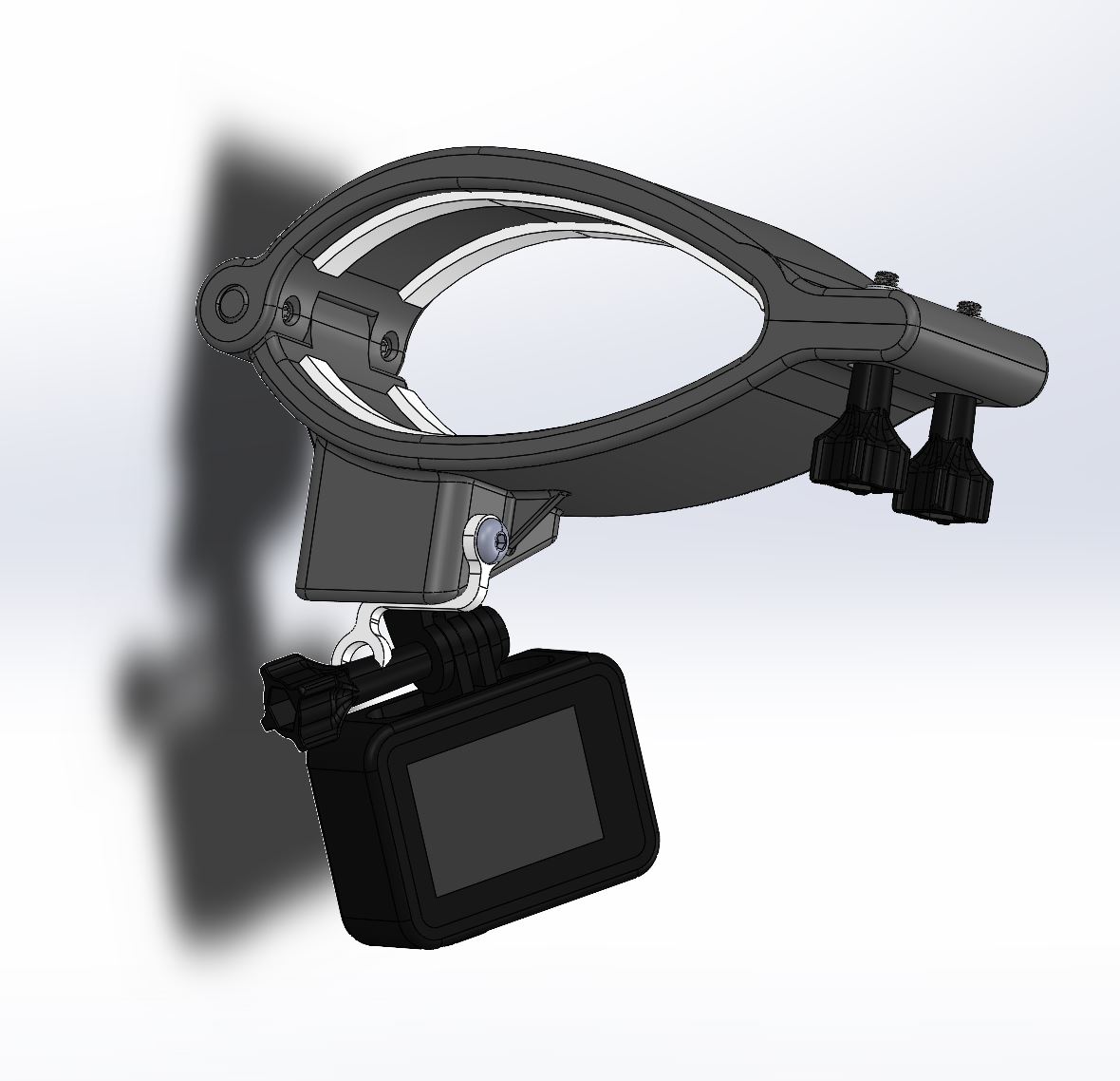 Archivo STL Soporte Gopro para Cessna 172 👽・Modelo para descargar y