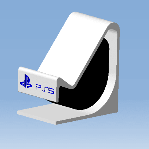 Download STL file DualSense PS5 Stand DualSense controller stand