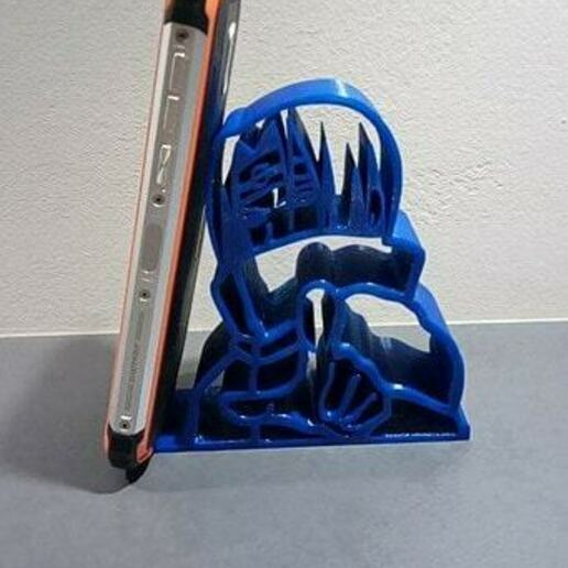 Download STL file Mobile phone holder phone holder • 3D printing