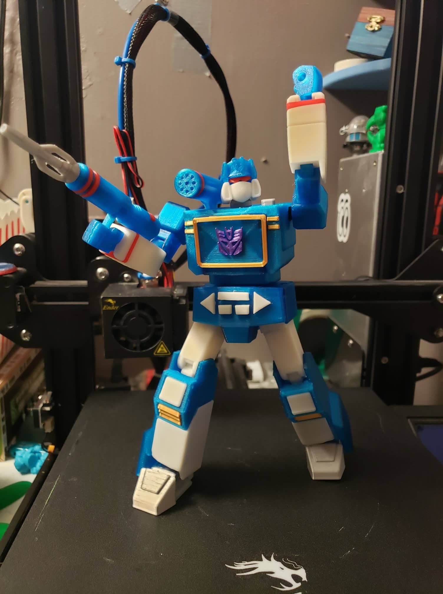 3D printer G1 TRANSFORMERS SOUNDWAVE • made with Ender 3 and Ender 3