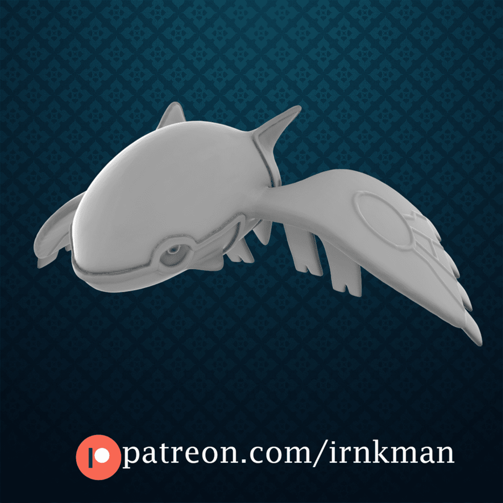 Archivo 3D gratis Kyogre [Pokemon 35mm True Scale Series]・Plan para ...
