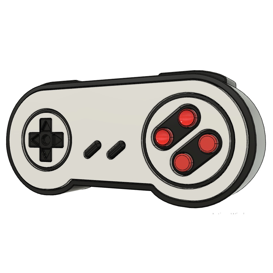 STL file SNES Controller Light Led・3D printable model to download・Cults