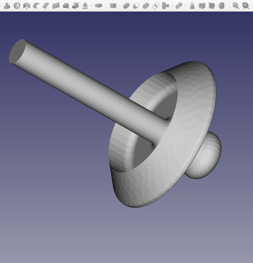 Download free STL file Pond/sink drain plug (Outside diameter 66mm