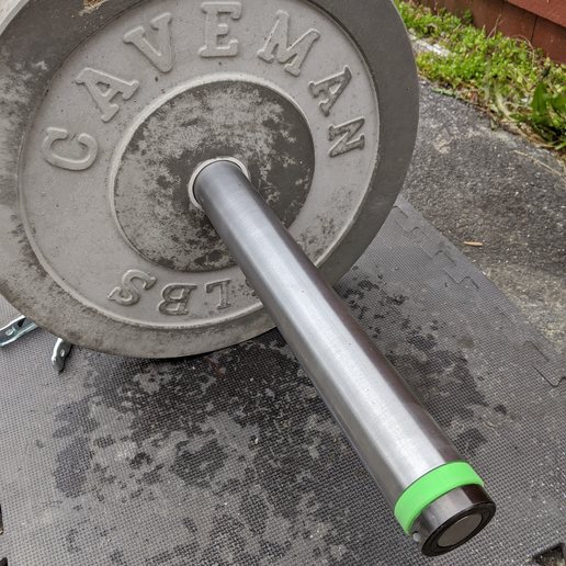 Download free STL file Open Barbell 7FT Olympic Barbell • 3D printer
