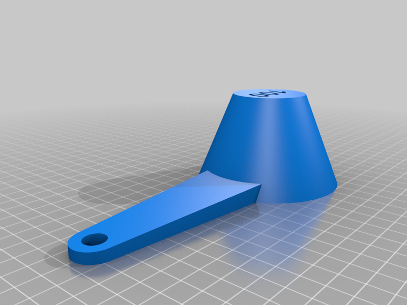 Free 3D file Customizable Measuring Cup - No Supports Required 🔪・3D ...