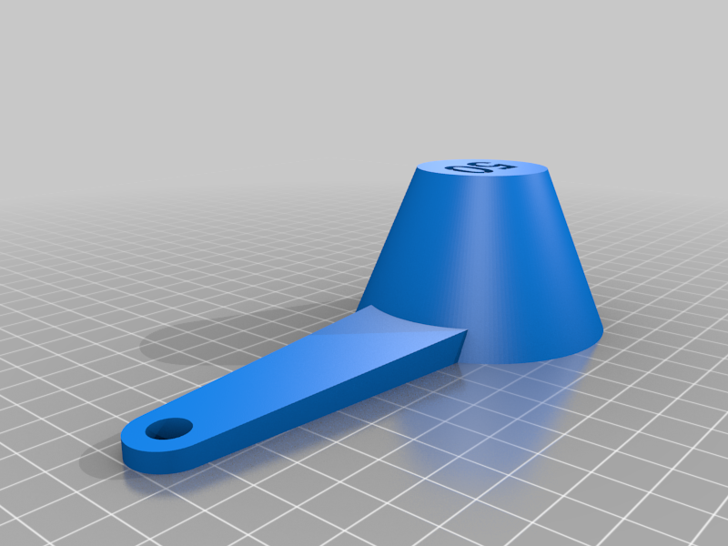 Free 3D file Customizable Measuring Cup - No Supports Required 🔪・3D ...