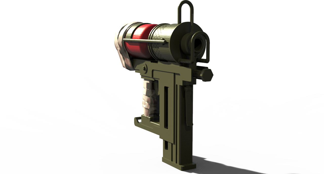 STL file Rust Nail gun・Model to download and 3D print・Cults