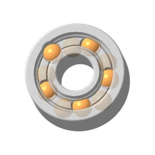 Download free 3D printing models Double Row Ball Bearing ...
