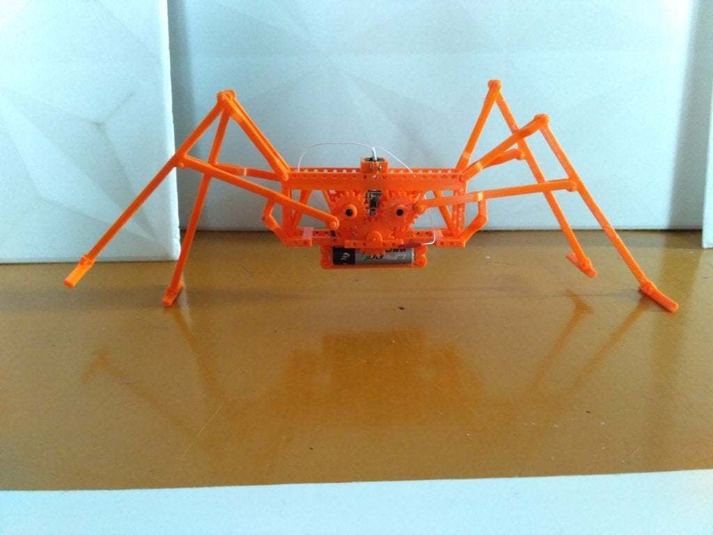 Download free STL file Spider walking machine • 3D printable template ...