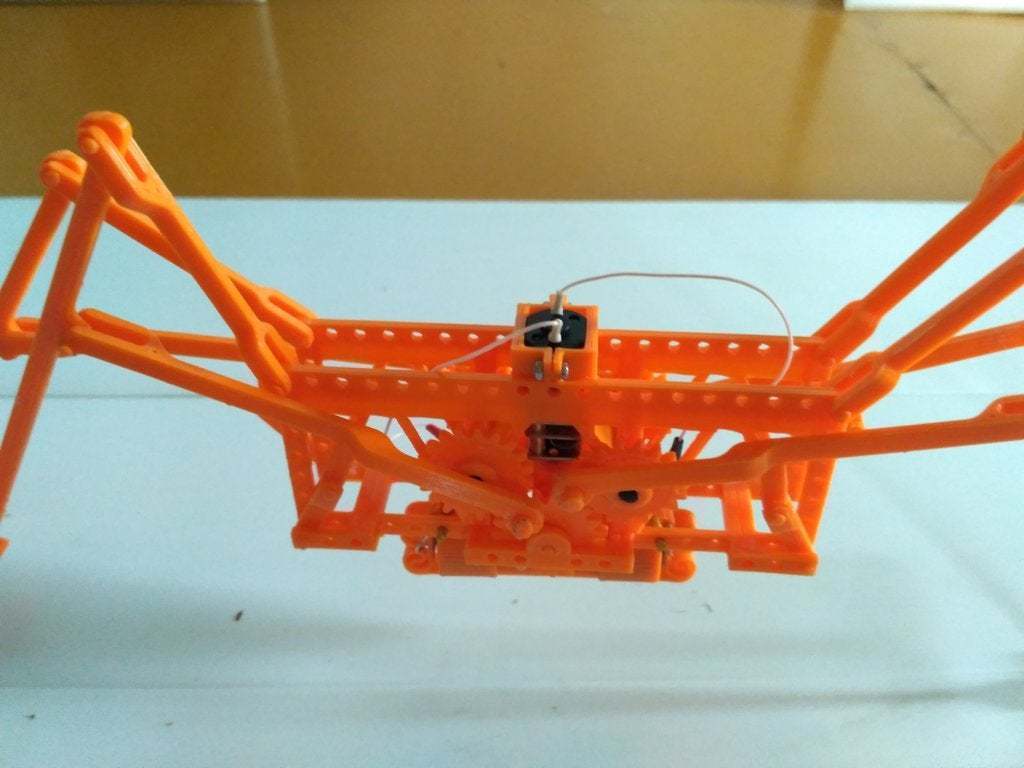 Download free STL file Spider walking machine • 3D printable template ...