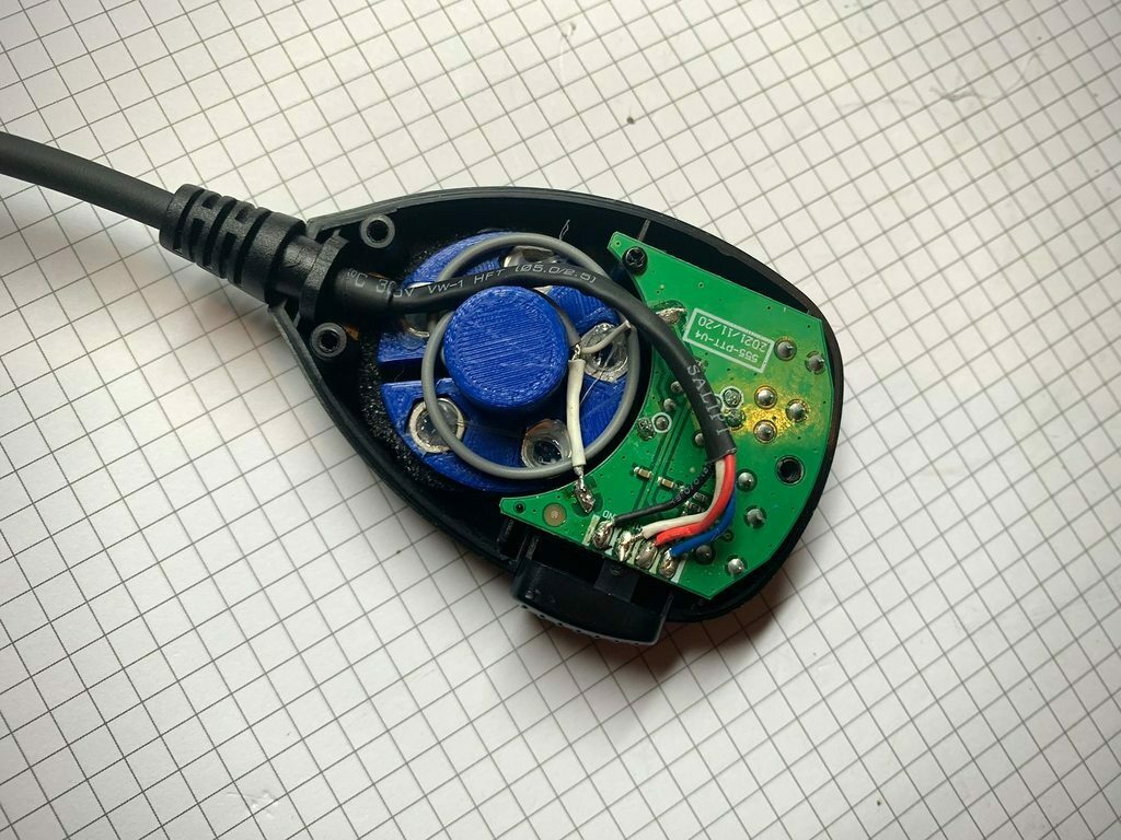 Free 3D file Mic Conversion Dyn2Elec AT5555・Template to download and 3D