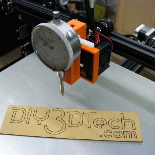 Download free 3D printer model Creality CR10 Dial Indicator Mount for