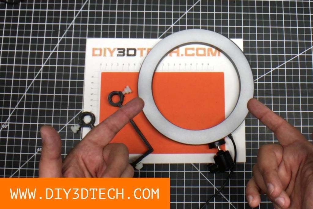 Free STL file Ring Light・3D print design to download・Cults