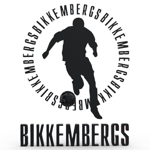 Download 3DS file bikkembergs logo • 3D printable model ・ Cults