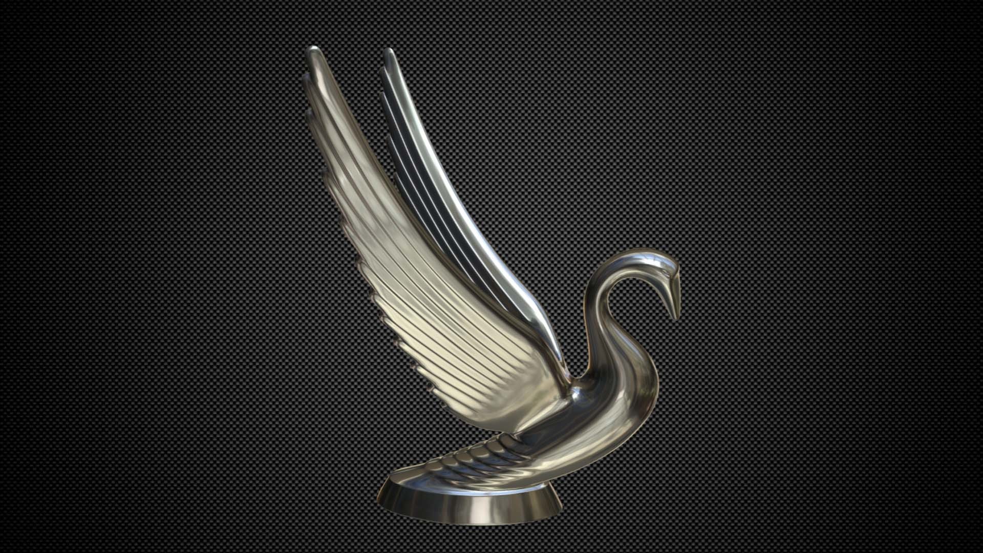 STL file Swan Hood Ornament 🦢・3D printer model to download・Cults