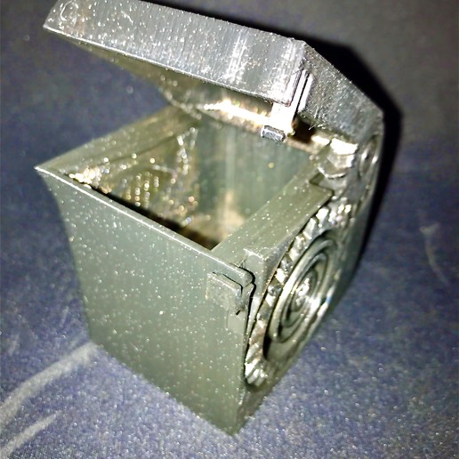 3D printing PRINTINPLACE SPRING LOADED BOX ・ Cults