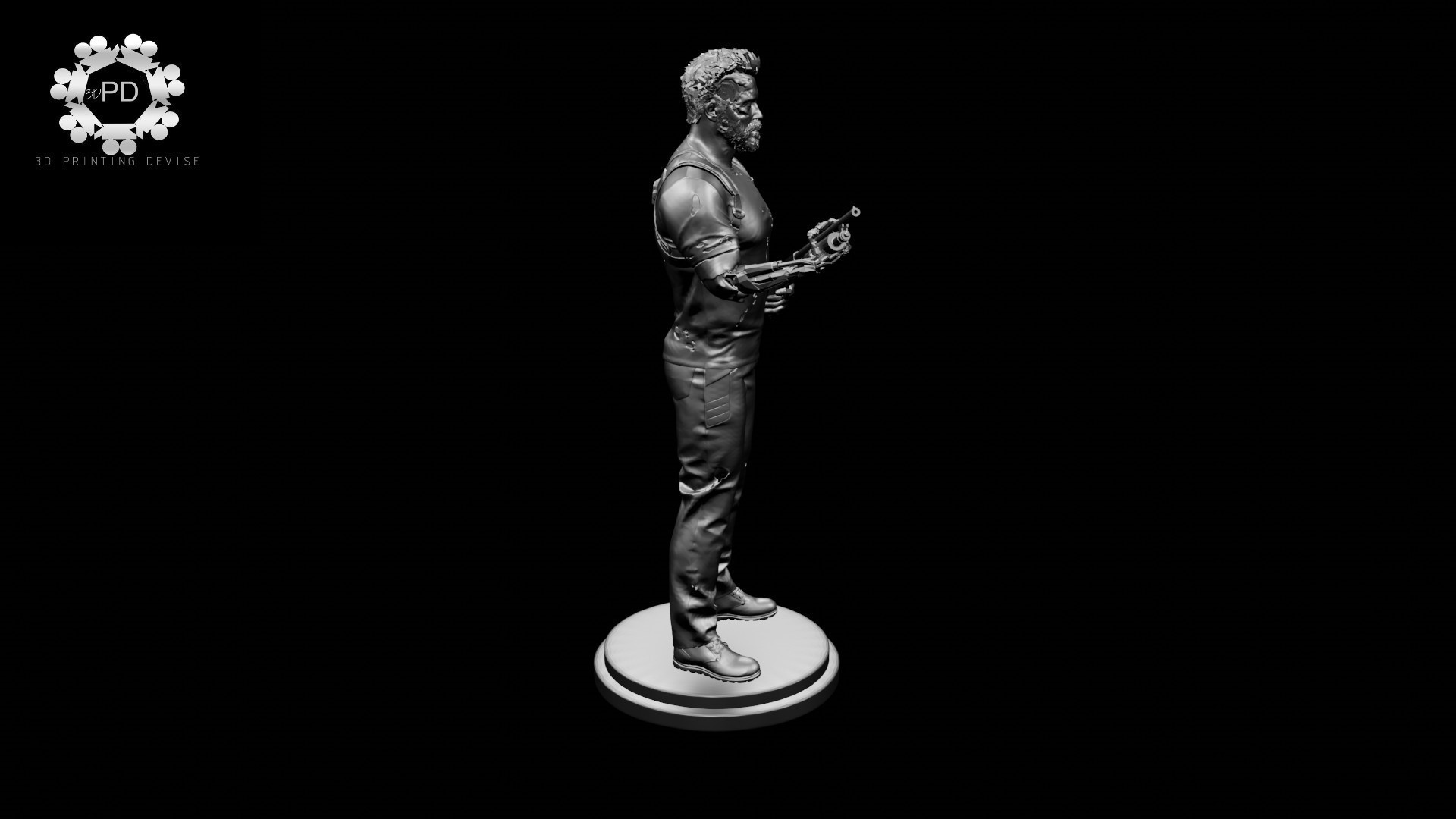 3D file Terminator Old (Pack of 2 models) 👴・3D printable design to ...