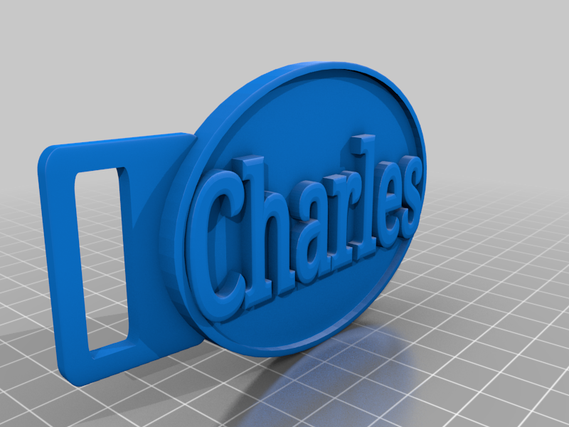 Free 3D file FHW Mama Ru how do you do belt buckle( Ru Paul/ Charles