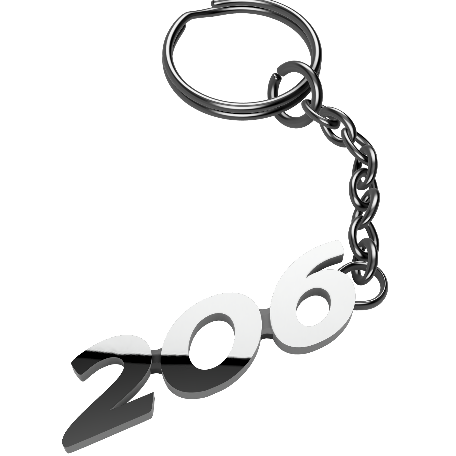 STL file Key ring 206・3D printable model to download・Cults
