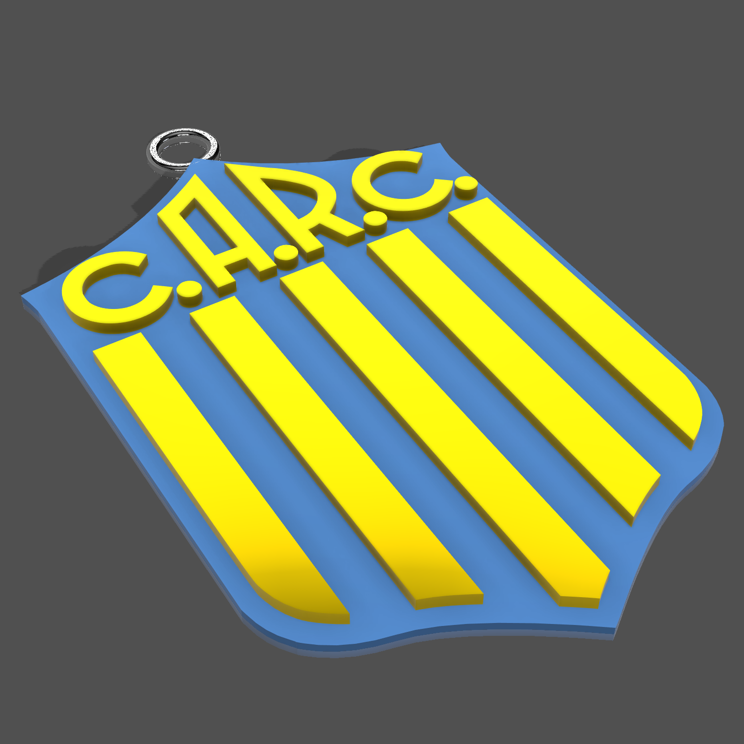 Archivo STL Llavero CARC 👽・Diseño para descargar y imprimir en 3D・Cults