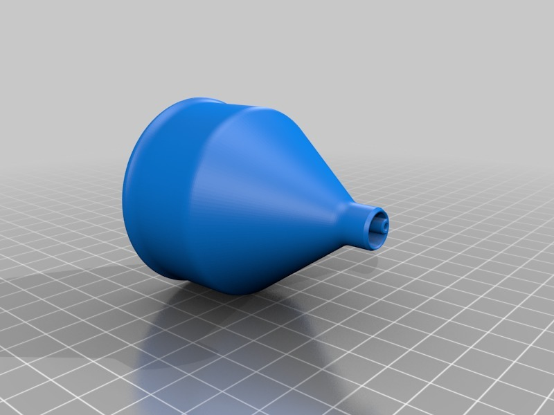 Free 3D file Flask Funnel with Vent・Template to download and 3D print・Cults