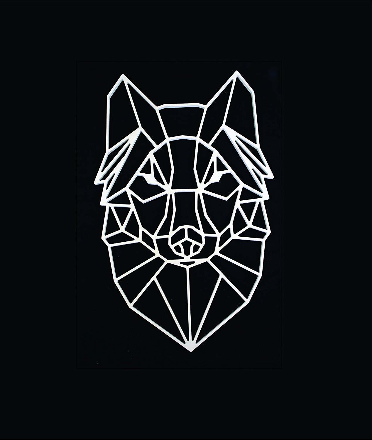 3D print File: The Wolf poly/vector in STL digital format • made with ...