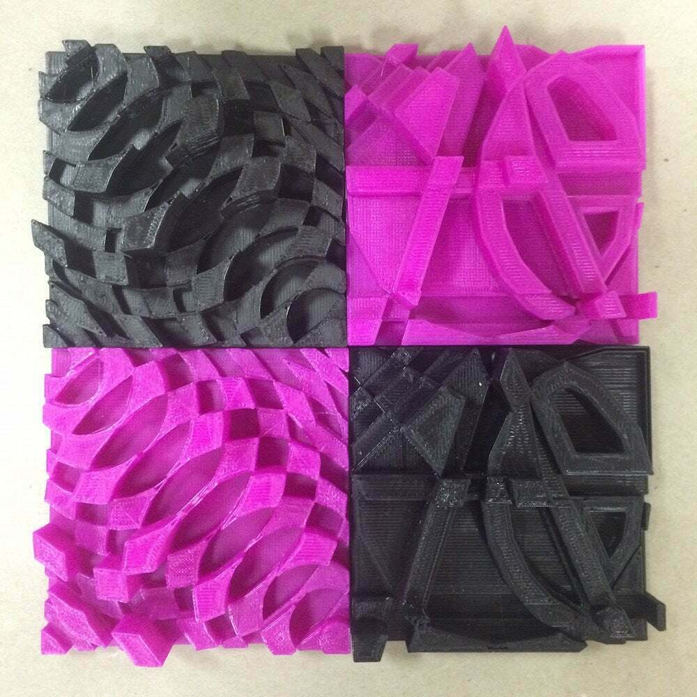 Бесплатный STL файл Collaborative Tile Project・3D-печатная модель для ...
