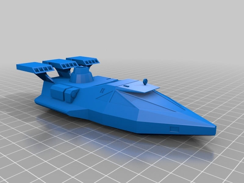 Free STL file V-35 Courier Landspeeder (Star Wars Legion scale)・3D