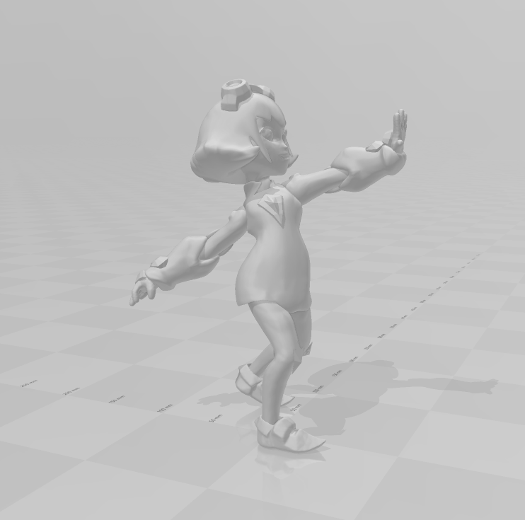 STL file Super Galaxy Annie・3D print design to download・Cults