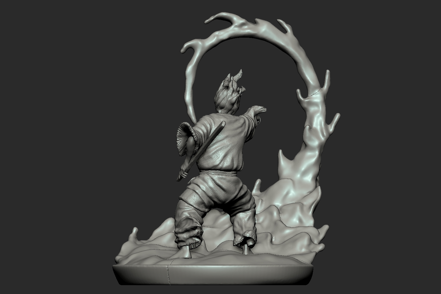 Musashi Papercraft STL file Miyamoto Musashi 💬・3D printing idea to download・Cults
