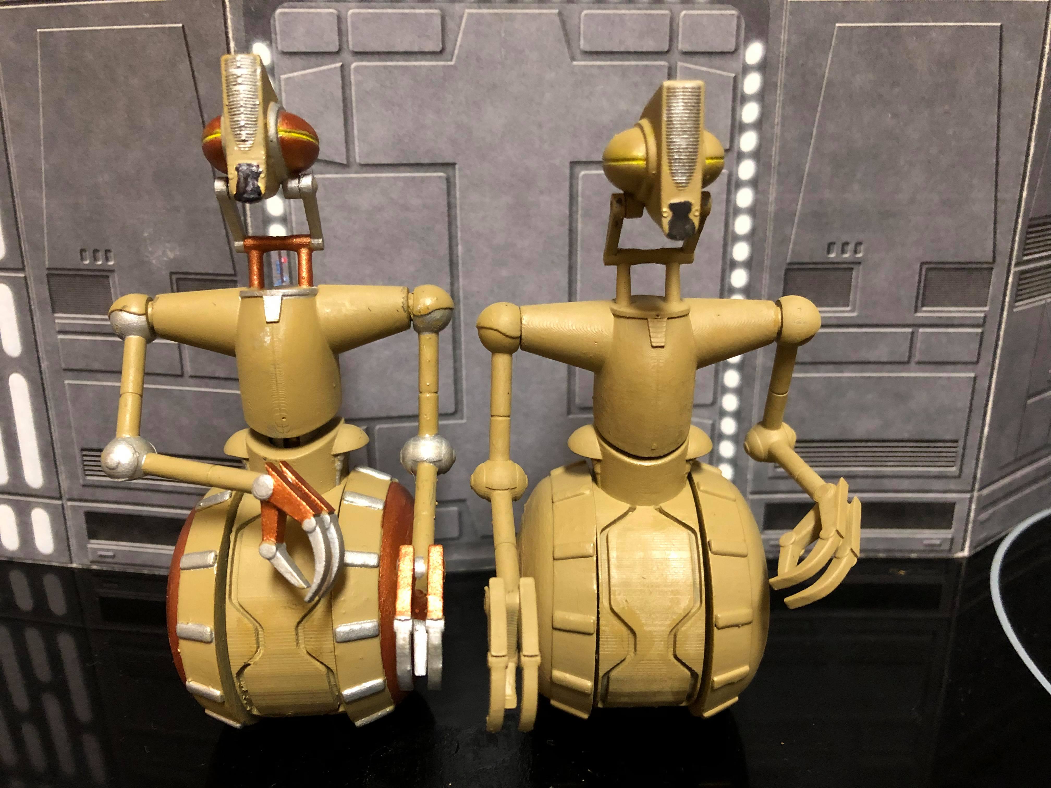 Star Wars Rickshaw Fichier STL STAR WARS RIC SERIES, RICKSHAW DROID, ATTACK OF THE CLONES ...