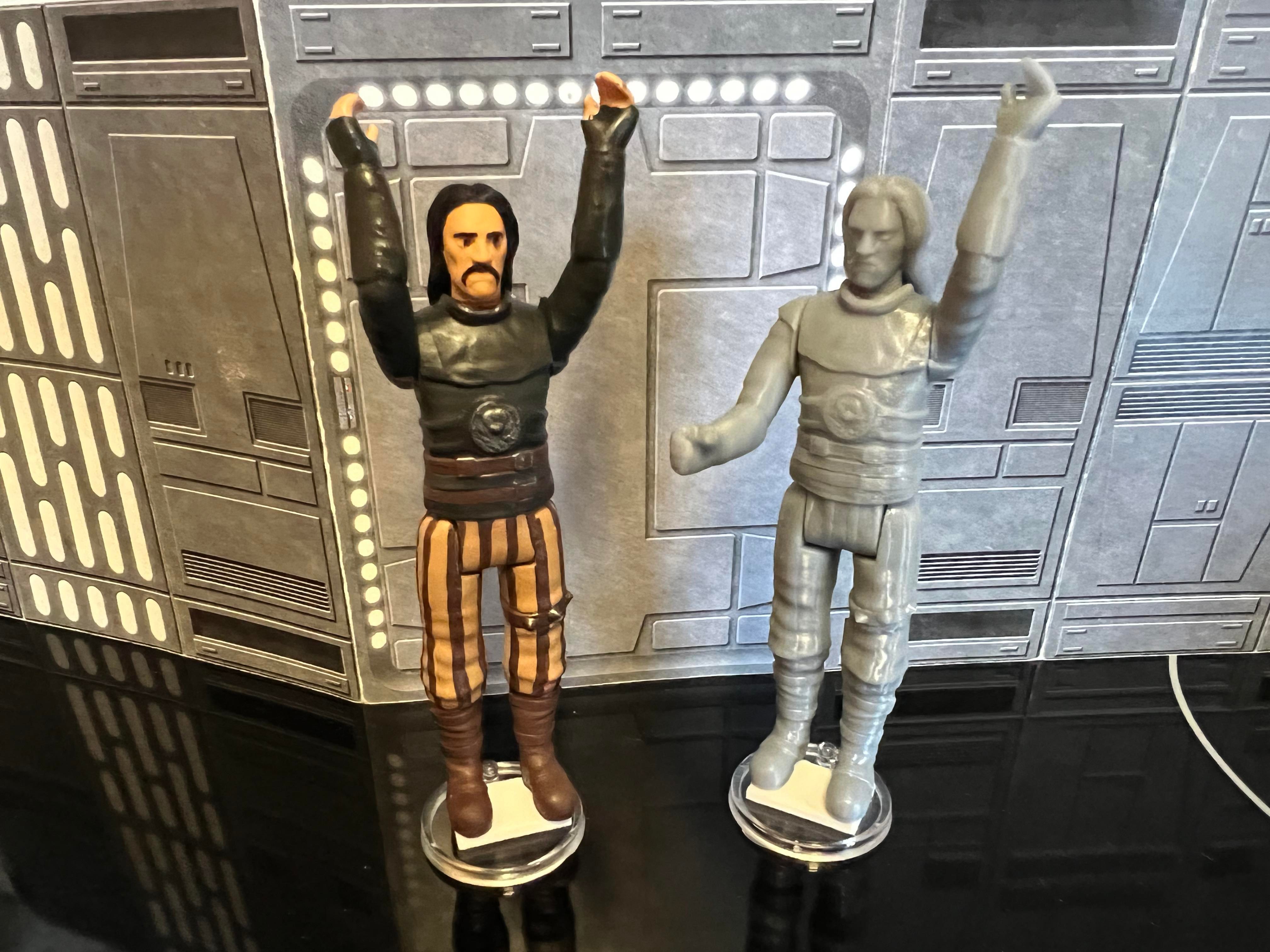 Archivo STL RANCOR KEEPER DANNY TREJO, VINTAGE CUSTOM STAR WARS ACTION ...