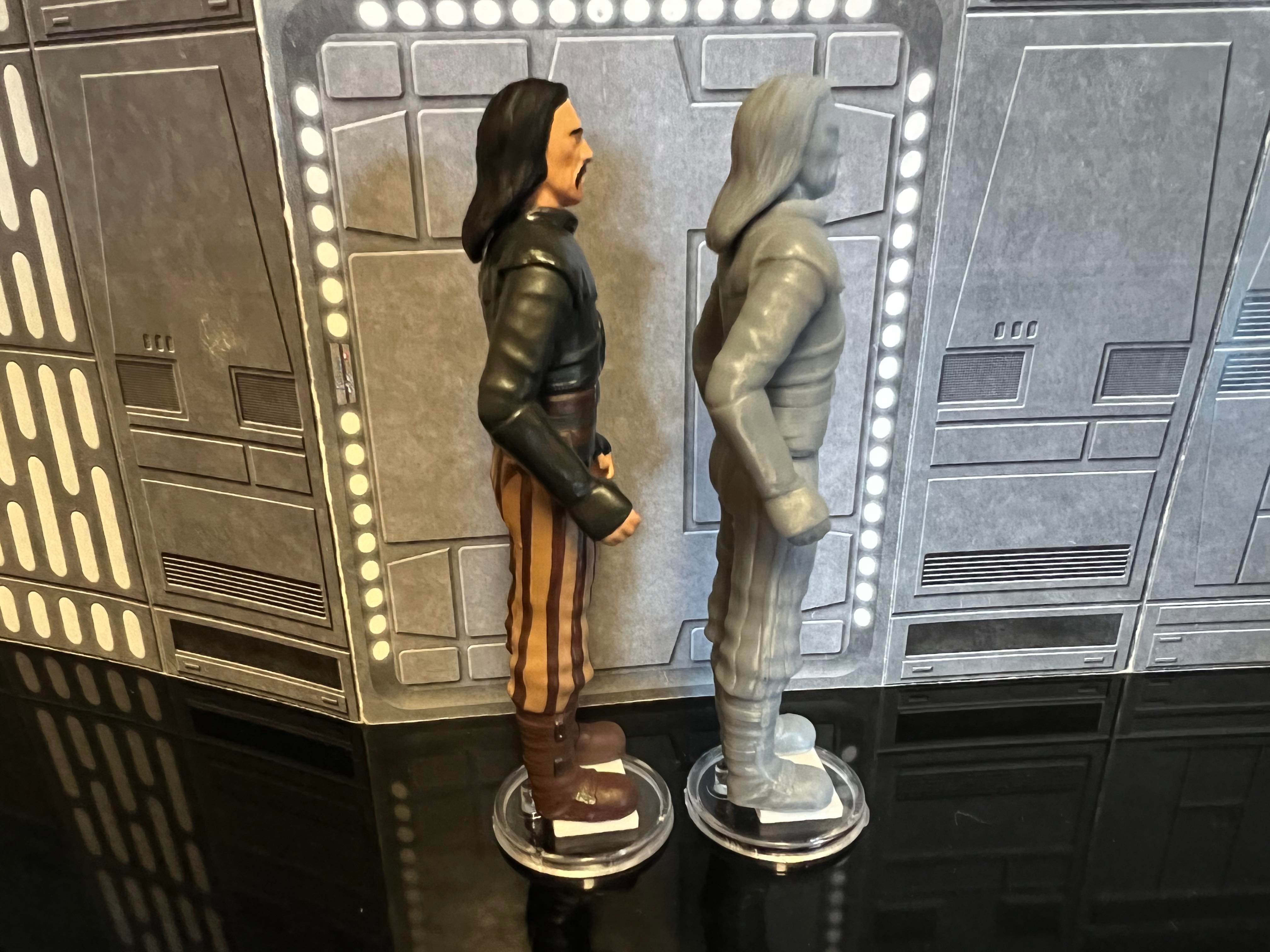 Archivo STL RANCOR KEEPER DANNY TREJO, VINTAGE CUSTOM STAR WARS ACTION ...