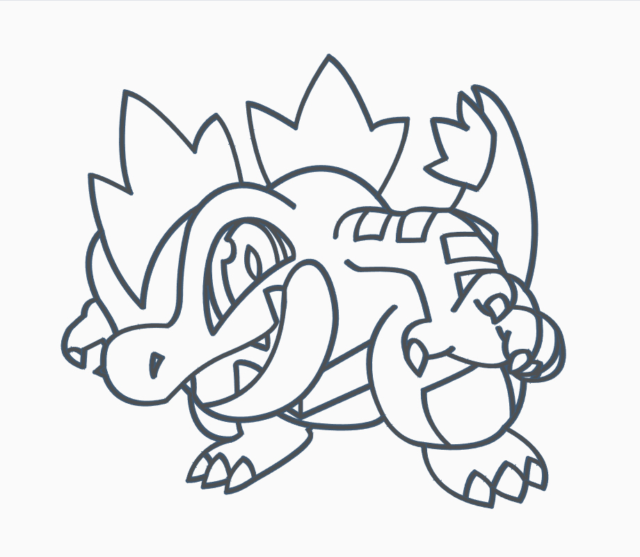 Explore 76+ best feraligatr coloring pages , 100 free printables