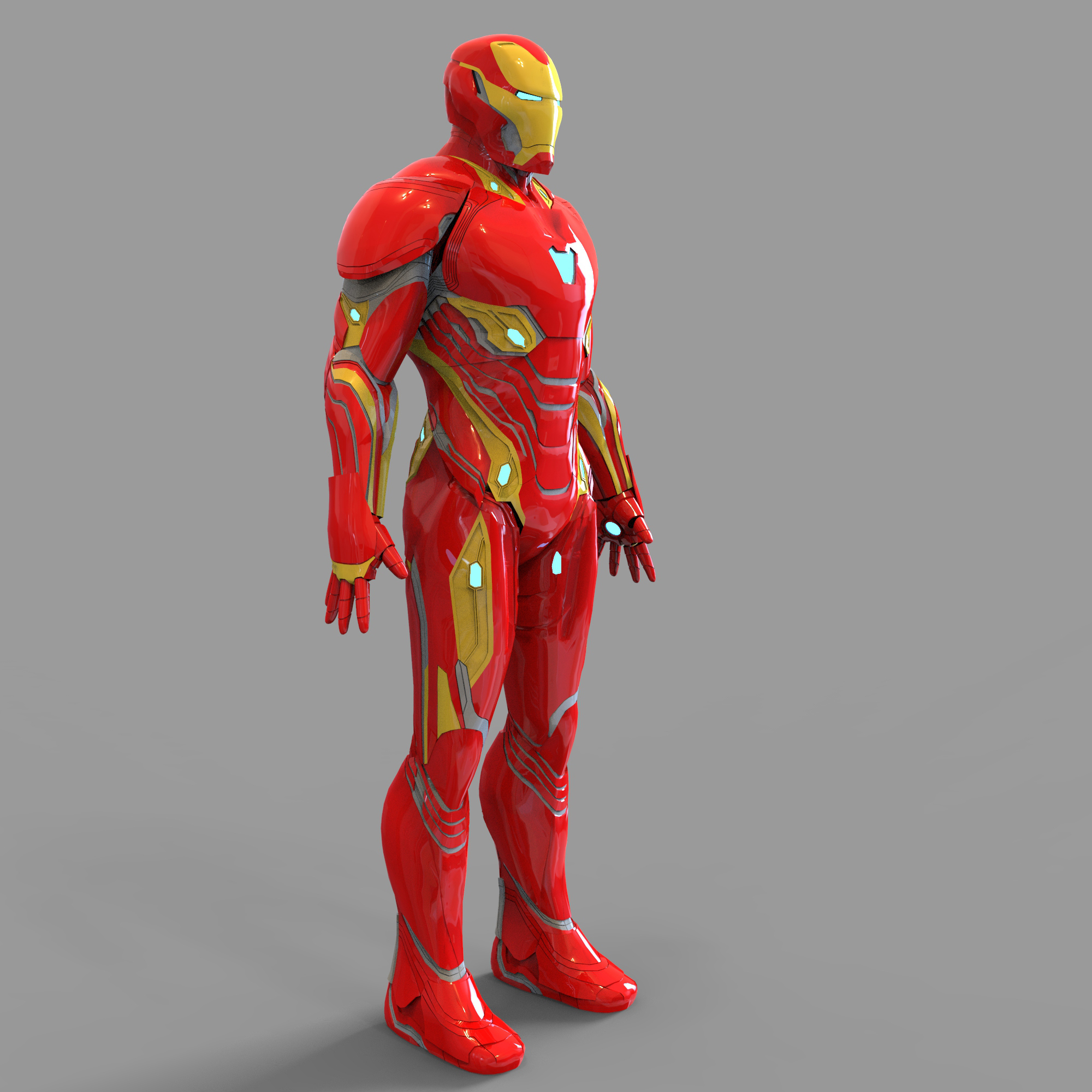 Download STL file Iron Man Mark 50 Full Armor Wearable ...