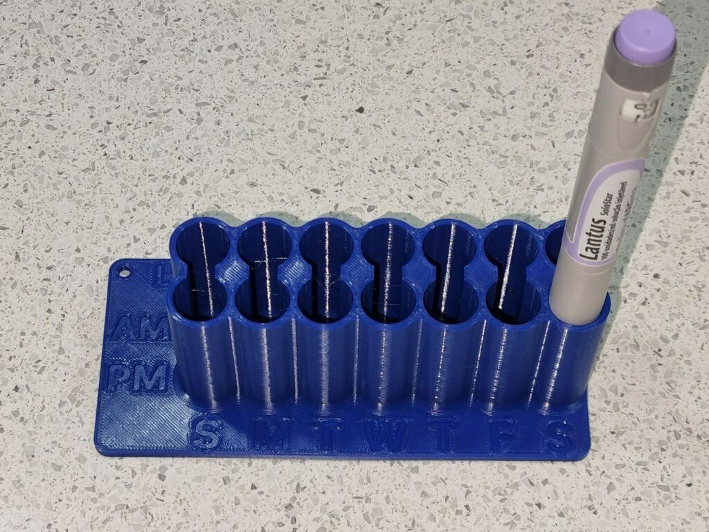 Free 3D file Lantus Insulin Pen Holder 🖊️・3D print design to download・Cults