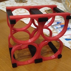 Free STL file beer bottle holder 1/5・3D print object to download・Cults