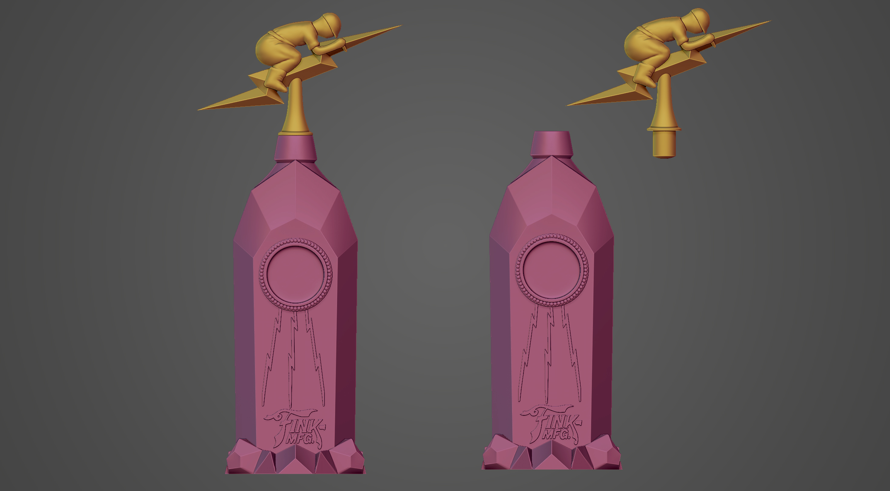 3D file Bioshock_Vigors 🍾・3D print object to download・Cults