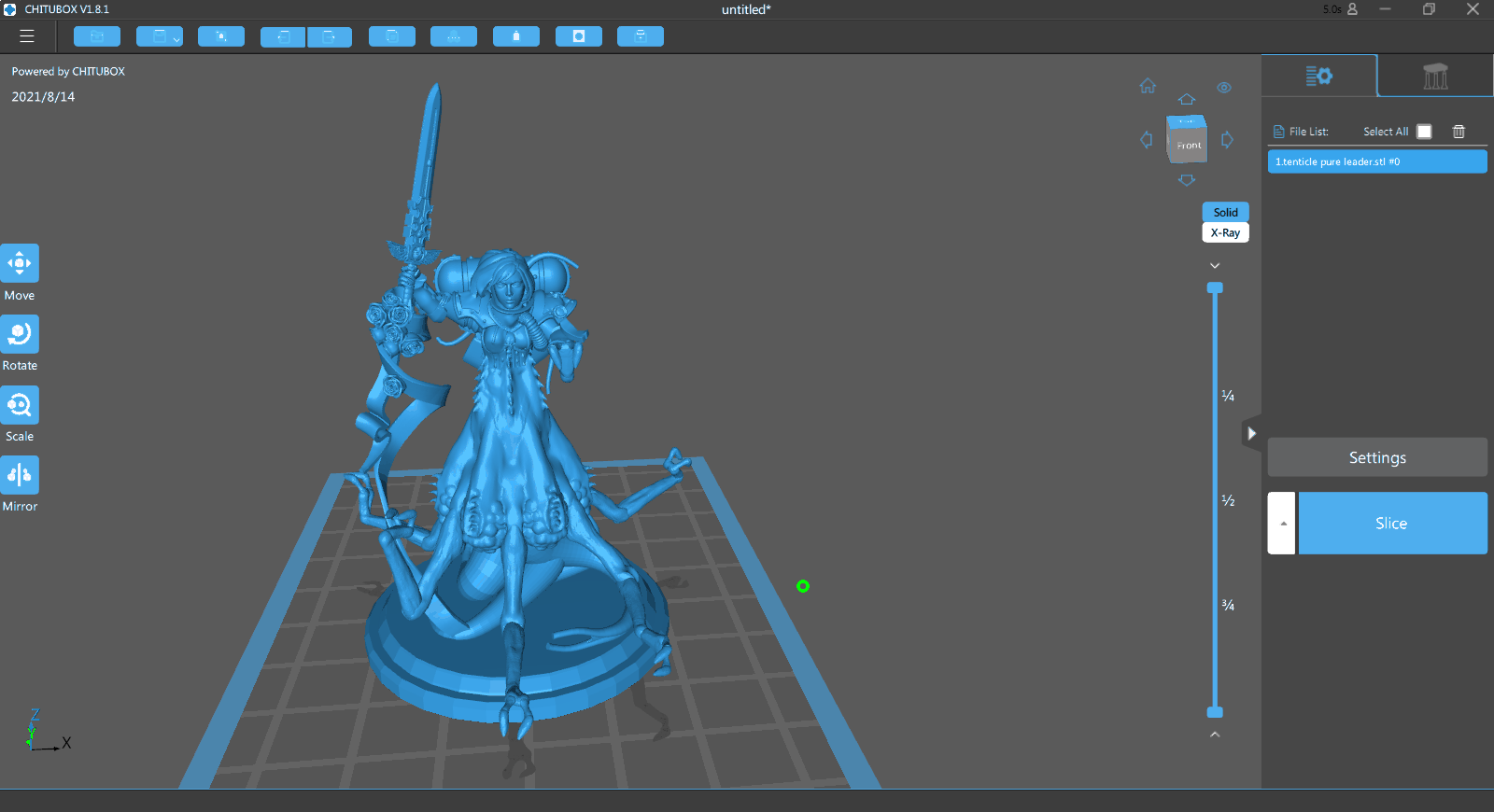 Файл STL Tentacle Squad Leader・3Dпечатный дизайн для загрузки・Cults