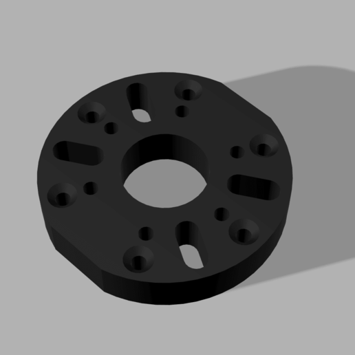 Download STL file 50.8mm to 70mm Bolt Pattern Adapter for Steering