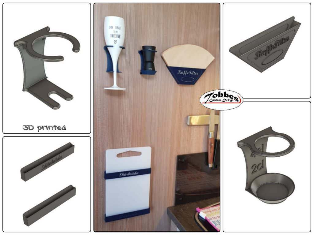 Free STL file Kitchen stuff for RV and Camper・3D printing template to ...