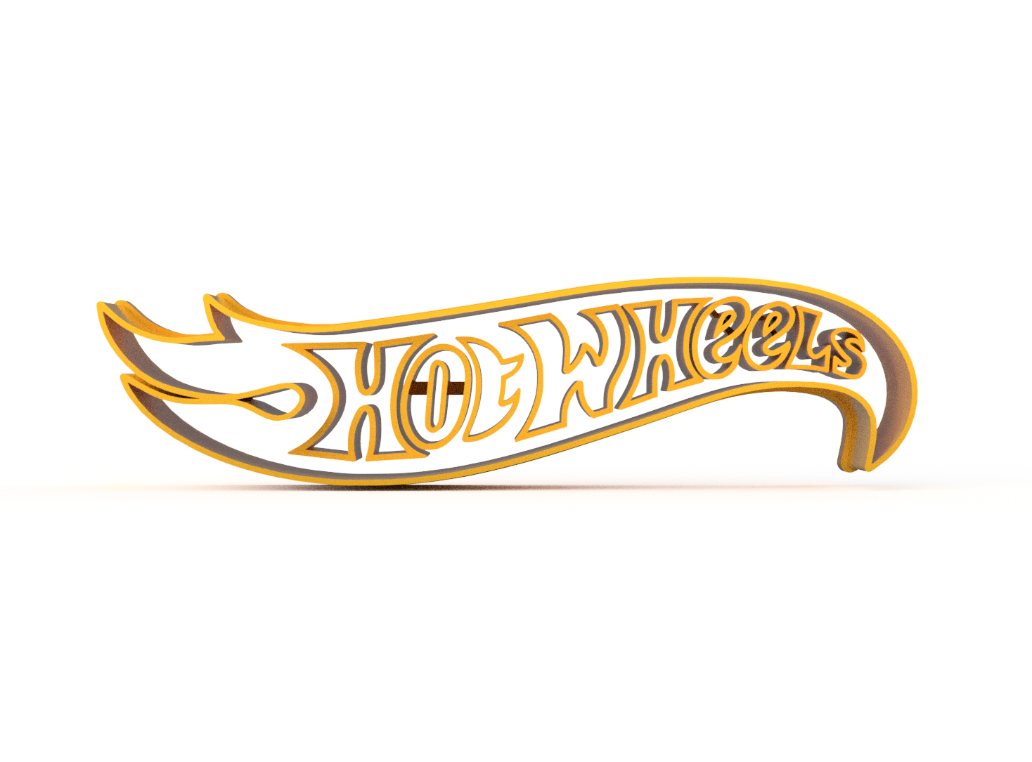 Hot Wheels Logo Sticker Decal - Vinyl Skate, Laptop, Bumper Sticker For Cars, Windows, & More