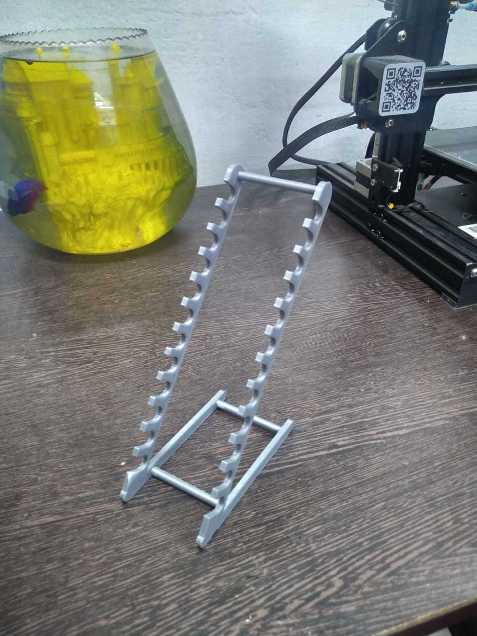 Free STL file Sculpting Tool Rack・3D print design to download・Cults