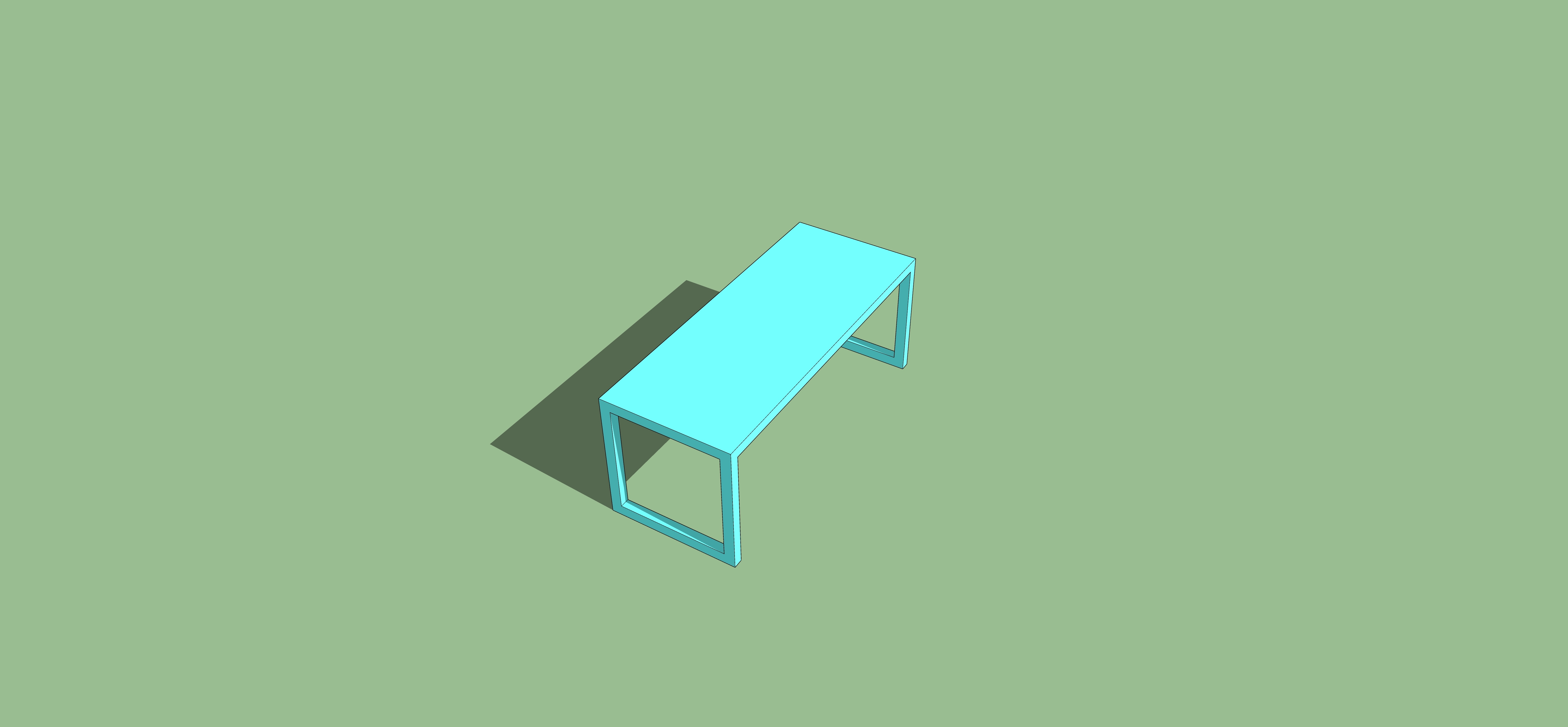 STL file table 7x3 cm 🏛️・3D printing design to download・Cults