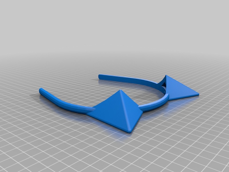 Free 3D file 140mm pointy ears headband・Object to download and to 3D ...